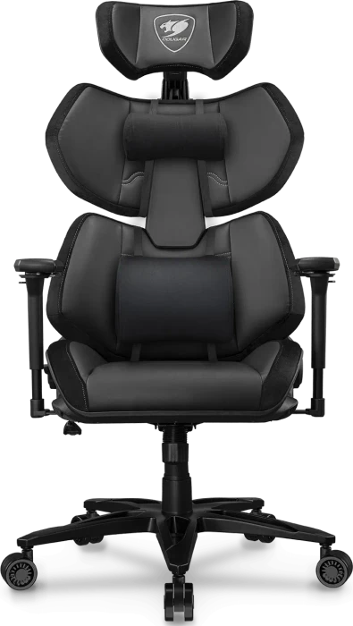 Cougar Terminator Elite CGR-TRE-SLB Gamingstuhl, schwarz/silber
