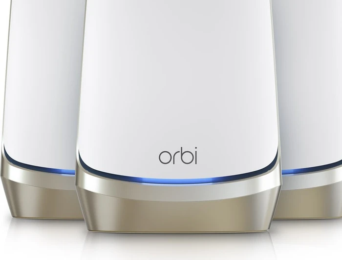 Netgear Orbi Wi-Fi 6E, 960 Serie RBKE964, AXE11000, Router und 3x Repeater Set, 4er-Bundle