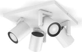 Philips Hue White and Color Ambiance Argenta Spot 4-flammig weiß