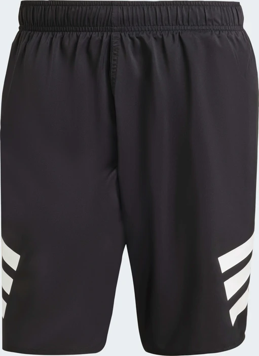 adidas 3-Streifen 8-Inch Badeshorts schwarz/weiß (Herren)