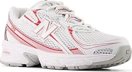 New Balance 740 white/pink taffy/team red (Junior)