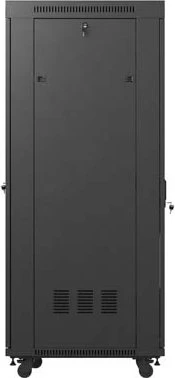 Lanberg 19" Rackschrank 37HE, LCD, freistehend, Flat Pack, V2, Glastür, IP20, RAL 9004, 800mm tief