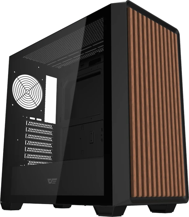 DarkFlash DS900WD Black, Glasfenster