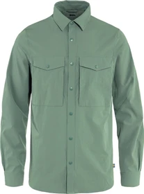 Fjällräven Abisko Trekking Hemd langarm parina green (Herren)