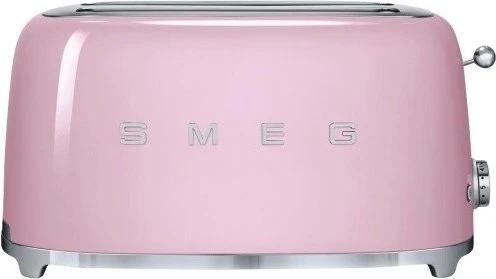 Smeg TSF02PKEU Langschlitz-Toaster cadillac pink