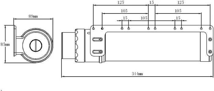 XSPC D5 Photon 270 V2 ohne Pumpe