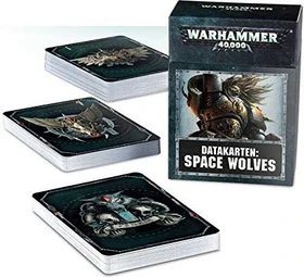 Games Workshop Warhammer 40.000 - Datakarten: Space Wolves (DE)