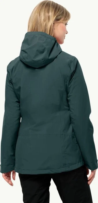 Jack Wolfskin Moonrise 3in1 Funktionsjacke sea green (Damen)