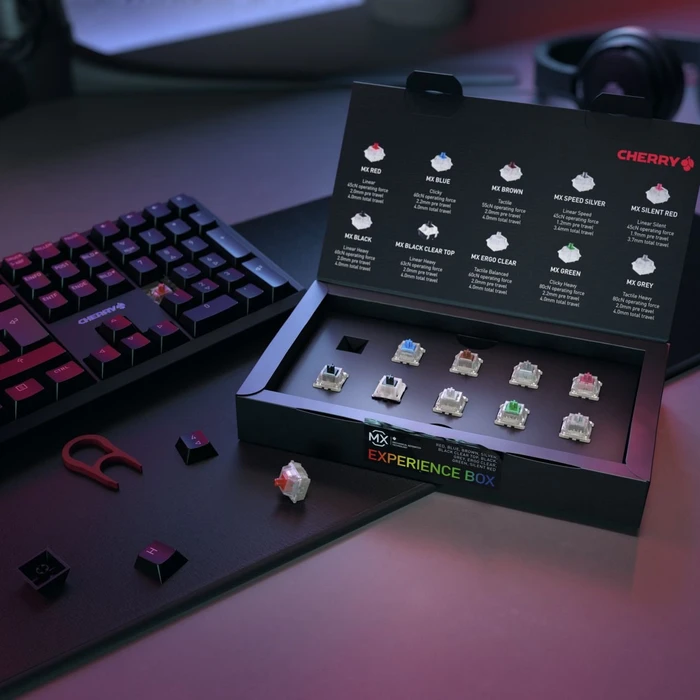 Cherry MX Experience Box, MX Switch Set, MX1A, 10er-Pack