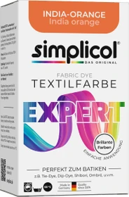 Simplicol Textilfarbe Expert india-orange, 1 Stück