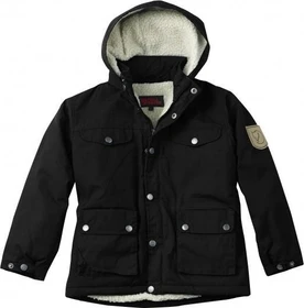 Fjällräven Greenland Winter Jacke schwarz (Junior)