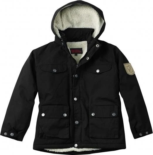 Fjällräven Greenland Winter Jacke schwarz (Junior)