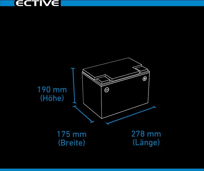Ective Deep Cycle DC 80 AGM