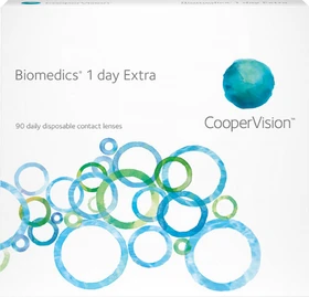Cooper Vision Biomedics 1 day Extra, -0.25 Dioptrien, 90 Stück