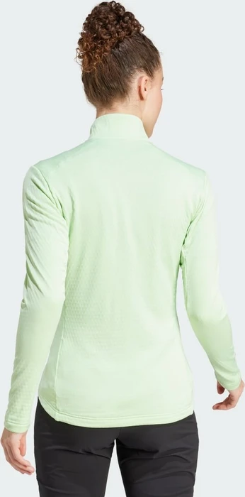 adidas Terrex Multi Light Fleece Jacke semi green spark (Damen)