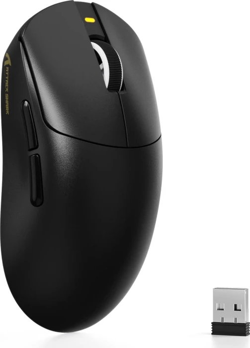 Attack Shark X8 SE Tri-mode Wireless Gaming Mouse, schwarz, USB/Bluetooth