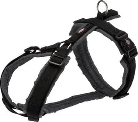 Trixie Premium Trekking Geschirr, S, Schwarz/Grafit