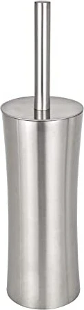 Wenko Pieno WC-Garnitur silber Metall
