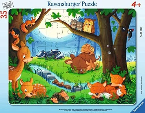 Ravensburger Puzzle Wenn kleine Tiere schlafen gehen