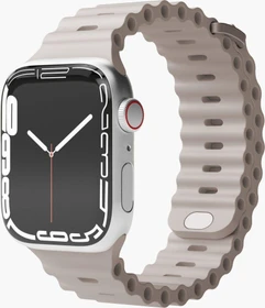 Vonmählen Wave Band für Apple Watch 49mm/45mm/44mm Cream