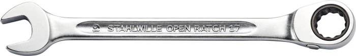 Stahlwille OPEN-RATCH Maul-Ringratschenschlüssel, 19x252mm