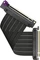 Cooler Master Riser Cable V2, gewinkelt, PCIe 3.0, 200mm, schwarz Vorschaubild