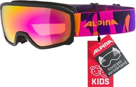 Alpina Scarabeo Q-Lite black-pink matt/mirror pink (Junior)