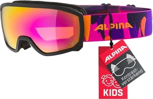 Alpina Scarabeo Q-Lite black-pink matt/mirror pink (Junior)