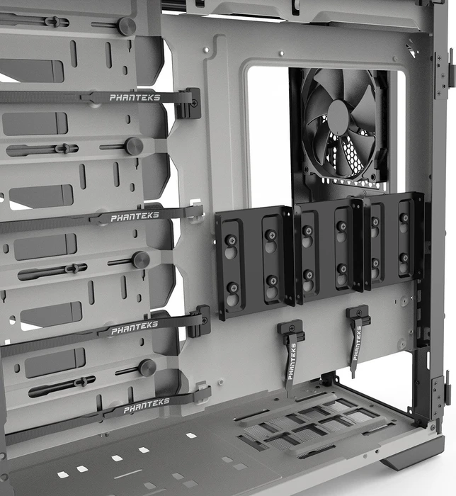 Phanteks Eclipse P600S Glacier White, weiß, Glasfenster, schallgedämmt