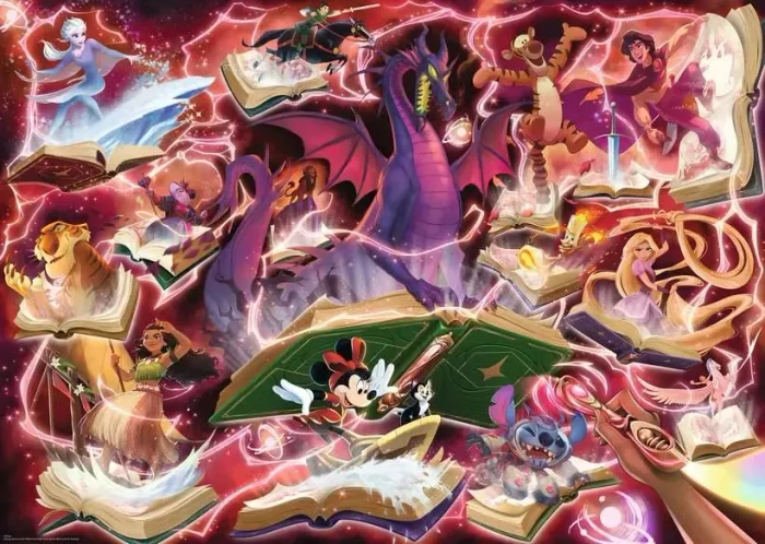 Ravensburger Puzzle Disney Lorcana - Glimmers of the Realm: Ruby