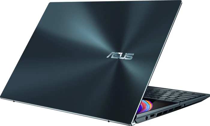 ASUS ZenBook Pro Duo 15 OLED UX582ZW-H2004X, Celestial Blue, Core i9-12900H, 32GB RAM, 1TB SSD, GeForce RTX 3070 Ti, DE