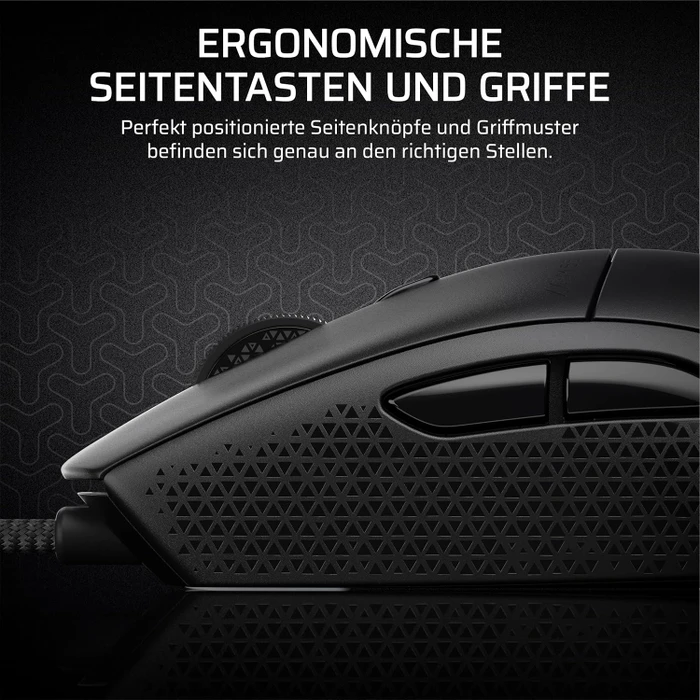 Corsair M55 Lightweight Gaming Mouse, schwarz, USB