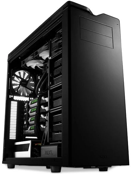 NZXT H630 schwarz, schallgedämmt