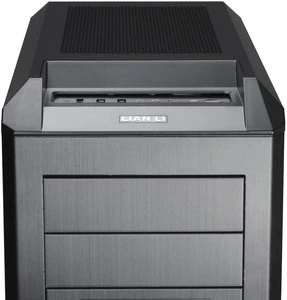 Lian Li PC-B25FB Blue Ring schwarz, schallgedämmt