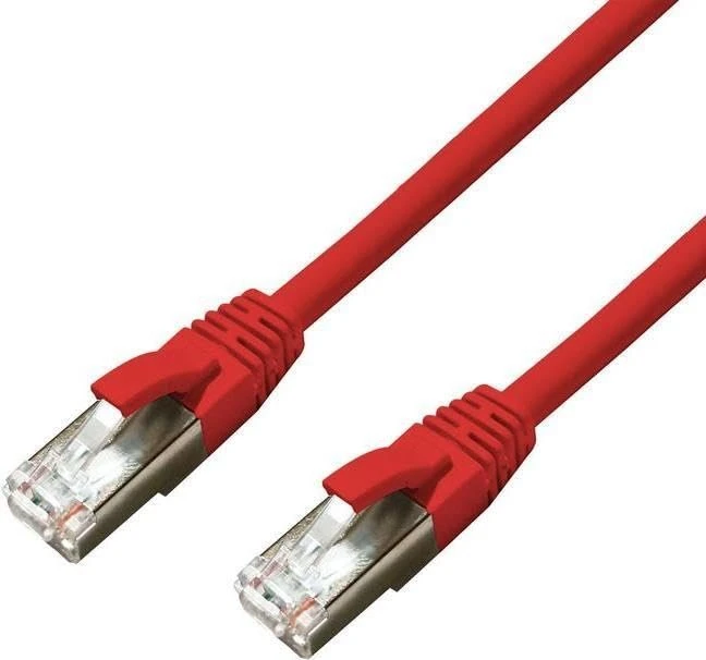 MicroConnect Patchkabel, Cat6a, S/FTP, RJ-45/RJ-45, 20m, rot