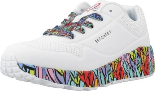 Skechers UNO Lite Subtle Love white/multi (Junior)