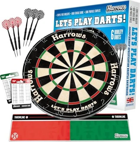Harrows Lets Play Darts Dartscheibe