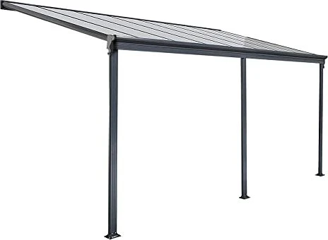 Home Deluxe Solis Terrassenüberdachung 503x303cm grau