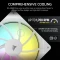 Corsair RS Series RS140 ARGB, weiß, 140mm, 2er-Pack Vorschaubild