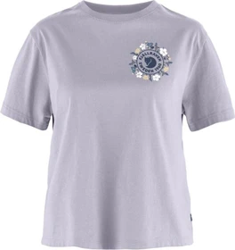 Fjällräven Fjällblomster Logo T-Shirt kurzarm lavender mist (Damen)