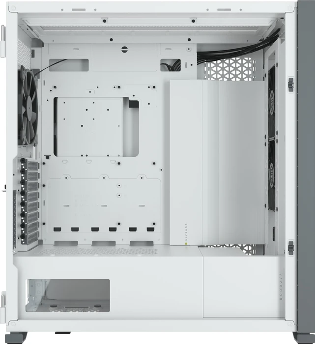 Corsair 7000D Airflow, weiß, Glasfenster