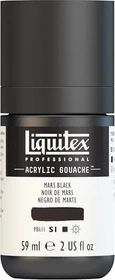 Liquitex Professional Acrylic Gouache mars black, 59ml