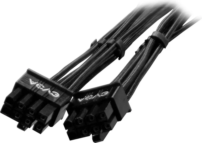 EVGA PerFE 12 Kabel, 2x 8-Pin PCIe auf 1x 12-Pin Micro-Fit 3.0, Adapterkabel, 737mm