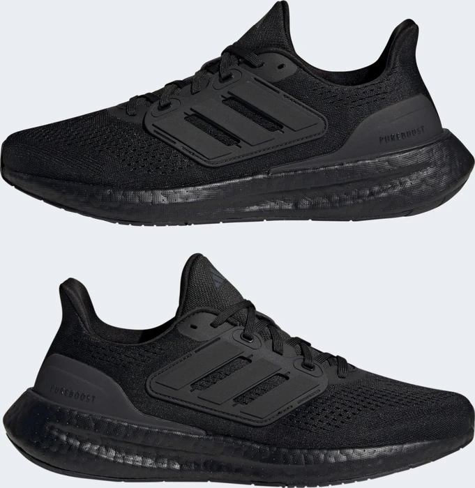 adidas Pureboost 23 core black/carbon (Herren)
