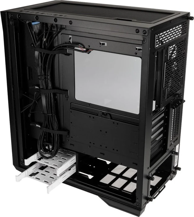 Zalman Z9 Iceberg_Black, schwarz, Glasfenster
