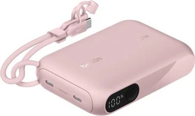 Belkin BoostCharge Powerbank 10K mit Display rosa