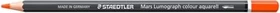 Staedtler Mars Lumograph colour aquarell 104 Aquarellstift rotorange, Kartonetui, 6er-Pack
