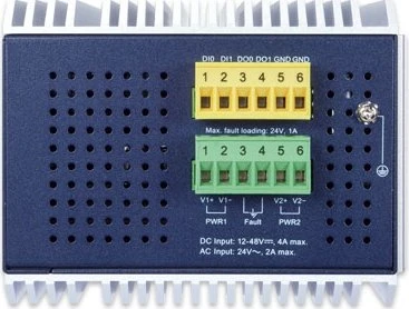 Planet IGS-6325 Industrial Railmount 2.5G Managed Switch, 8x RJ-45, 8x SFP