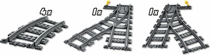 LEGO City Züge - Weichen