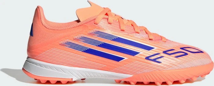 adidas F50 League TF beam orange/lucid blue/cloud white (Junior)